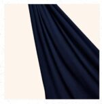 Premium Jersey Hijab Scarf, Soft Cotton Blend, Navy blue - Image 5