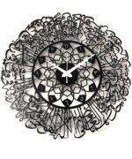 Craftique ayatul kursi Wall Clock Arabic Wall Clock for Home Islamic Wall Clock Big Size Islamic Watch Wall Clock Muslim Watch Big Size Wall Clock Islamic Wall Art - Image 3