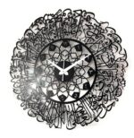 Craftique ayatul kursi Wall Clock Arabic Wall Clock for Home Islamic Wall Clock Big Size Islamic Watch Wall Clock Muslim Watch Big Size Wall Clock Islamic Wall Art - Image 7