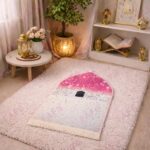 FAF Girl & Boy Velvet Prayer Mat | Children janamaz Prayer Rug for Kids (upto 3 years) | Soft Thick Namaz Mat, Portable Travel Janemaaz | Mussalla for Home, Mosque & Ramzan, Hajj and Umrah (Duo color) - Image 6
