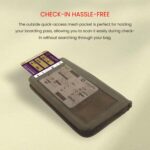 SWISS MILITARY Travel Organizer Wallet with Multiple Pockets for Passports, Passport & Card Organizer, 1680D Nylon, Durable, Stylish, Secure Cash, Cards, SIM & Coins, Travel Essentials, Unisex - Image 7