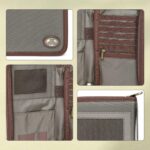 SWISS MILITARY Travel Organizer Wallet with Multiple Pockets for Passports, Passport & Card Organizer, 1680D Nylon, Durable, Stylish, Secure Cash, Cards, SIM & Coins, Travel Essentials, Unisex - Image 8