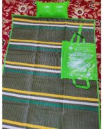 RBLISS CG Hajj and umrah Mat with Inflatable Pillow/Hajji Mat Chatai/Multicolor/Assorted Colours and Designs/(Pack of 1) - Image 4