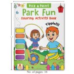 Pick and Paint Coloring Activity Book For Kids: Park fun - Image 4