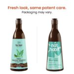 Nat Habit Anti-Hair Fall Rosemary Shampoo | 6X Hairfall Reduction | Tri-Leaf Formula with Hibiscus, Curry & Neem | Sulphate & Paraben Free | Soy Ferment Protein | Amla Reetha Shikakai | 250ml - Image 3