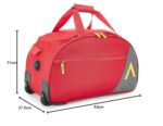 Aristocrat Spark 62Cm Polyester Medium Red Duffle Bag, 30 Cm - Image 8