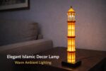 Islamic Minaret LED Table Lamp – Mosque Tower Style Decorative Night Light with Warm Ambient Lighting, Elegant Islamic Home Decor Lamp for Living Room, Bedroom & Ramadan Gift - Image 3