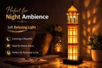 Islamic Minaret LED Table Lamp – Mosque Tower Style Decorative Night Light with Warm Ambient Lighting, Elegant Islamic Home Decor Lamp for Living Room, Bedroom & Ramadan Gift - Image 7