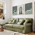 ARTELLY Islamic Wall Painting for Wall Decoration, Living Room Bedroom Office Decor, Arabic Calligraphy Wall Poster Art Set of 3 (Art 1, 13 x 19 inch) - Image 7
