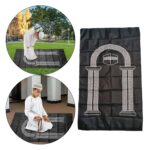 2X Prayer Rug Prayer Mat Worship Rugs Prayer Blanket for Kids Men - Image 10