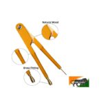 Qatalitic Wooden Compass for Teachers (Superior Quality) – for Black Board – with Brass Fitting - for Schools, Classes and Any Teaching Purpose (Compass) - Image 3