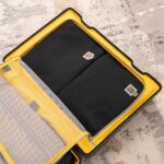 EUME Storage Pods, Set of 4 - Polyester Packing Cubes for Men and Women Luggage Travel Organizer Set of Packing Bag 4 (2 Large, 2 Medium Toiletry Bag) (Black) - Image 6