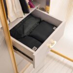 EUME Storage Pods, Set of 4 - Polyester Packing Cubes for Men and Women Luggage Travel Organizer Set of Packing Bag 4 (2 Large, 2 Medium Toiletry Bag) (Black) - Image 7