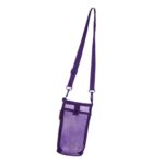 Water Bottle Carrier Nylon Mesh Water Bottle Holder for School Sports Travel Purple| Sports Equipment | Outdoor Sports Gear | Exercise Gear - Image 4