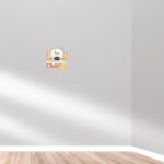 woopme ® Muslim Islamic Qibla Compass Arrow Praying Sticker for Wall Floor Prayer Room Bedroom Living Room House Home Décor Vinyl Printed Stickers L x H 20 x 25 Cms - Image 4