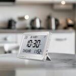 Muslim Prayer Clock Digital Clock Table Clock Party Azan Alarm Clock Islamic White White Screen - Image 6
