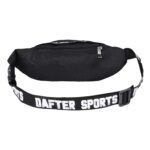 DAFTER Polyester Waist Bag for Unisex Premium Stitching, Zippers, Waterproof pocket for Hiking Travel Camping Running Sports Outdoors with Adjustable Strap - Image 3