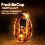 Engage Amber Fresh Underarm Roll On Deo for Men | 72 Hour Sweat & Odour Protection | Advanced Antiperspirant Formula | FreshEncap Technology |Non Sticky | 0% Alcohol | 50ml - Image 5
