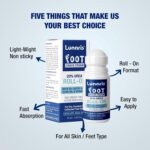 Lunaris 20% Urea Foot Cream Roll On - 50ml | For Dry, Cracked Or Calloused Foot Skin Repair | With 2% Lactic Acid, Olive Oil & Vitamin E | Helps Moisturise & Exfoliates Dead Skin | Non Greasy - Image 4