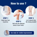 Lunaris 20% Urea Foot Cream Roll On - 50ml | For Dry, Cracked Or Calloused Foot Skin Repair | With 2% Lactic Acid, Olive Oil & Vitamin E | Helps Moisturise & Exfoliates Dead Skin | Non Greasy - Image 6