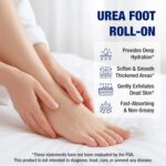 Lunaris 20% Urea Foot Cream Roll On - 50ml | For Dry, Cracked Or Calloused Foot Skin Repair | With 2% Lactic Acid, Olive Oil & Vitamin E | Helps Moisturise & Exfoliates Dead Skin | Non Greasy - Image 8