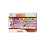 100% Natural Handmade Mix Fruit Soap | Fresh Fruits Extracts with Vitamin-E | Unscented Vegan Soap Bar for Men and Women | All Types of Skin (4.5 Oz) - Image 3