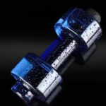 2xFitness Dumbbells Weight Strong Water Drinks Bottle 550ml Blue| Sports Equipment | Outdoor Sports Gear | Exercise Gear - Image 6