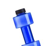 2xFitness Dumbbells Weight Strong Water Drinks Bottle 550ml Blue| Sports Equipment | Outdoor Sports Gear | Exercise Gear - Image 7