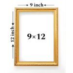 Makkah Madina Photo Frame 9x12 Inch | Golden Religious Wall Photo Frame for Home| Islamic Decor | Ideal for Daily Prayer & Spiritual Home Decoration_Design No_68 - Image 3