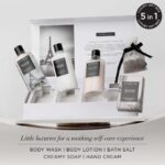 Kimirica The french Note Luxuriously Crafted Gift Set For Women and Men | Pampering Kit for Birthday's & All Special Occasions | Majestic fragrance of French Lavender | 5 Piece Gift Set | 100% Vegan - Image 3