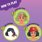 SparkLPlay Craft Kit for Kids - DIY Scissor Skills Activity Set - with 18 Hairstyle & Dress-up Crafts for Girls Ages 3+ (My Style Studio) - Image 7