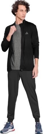 London Hills Sunscreen Jacket For Men | Sun Protection | Uv Protection | Spf | Riding | Riding | Biker | Sun Coat | Sunblock | Summer Jacket For Men | Black - Image 5