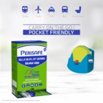 PERISAFE Pocket Sized Sanitizing Disinfectant Wipes Individually wrapped- Pack of 50 wipes - Image 3
