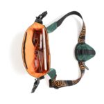 MONKEY TROOPERS Radiant Waist Bags for Men Women- Premium Stitching, Branded Zippers, Water resistant pocket, Fanny pack for Hiking Travel, Lightweight & Tough, Quick-Access Pocket (Dark Green) - Image 8