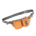 Tripole Axis Waist Pack and Fanny Bag | for Men & Women | Utility Waist Bag for Travel, Hiking & Everyday Use (Orange) - Image 3