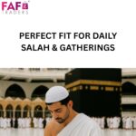 FAF Men’s Muslim Prayer Skull Cap | Cotton Islamic Topi for Namaz, Salah & Masjid | Stylish Turkish Caps for Men | Comfortable Cap for Man, Boys & Kids (Pack of 7 Any 6 Colours + 1 White Family Pack) - Image 4