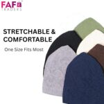 FAF Men’s Muslim Prayer Skull Cap | Cotton Islamic Topi for Namaz, Salah & Masjid | Stylish Turkish Caps for Men | Comfortable Cap for Man, Boys & Kids (Pack of 7 Any 6 Colours + 1 White Family Pack) - Image 6