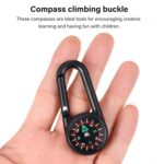 Clip Snap Hook Mini Compass (1 Pc/Mix Design) - Image 4