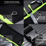 3 Pocket Running Belt, Waterproof Fanny Pack for Women Men, Workout Running Waist Pack Bag with Foldable Water Bottle Holder, Adjustable Running Pouch Phone Holder Accessories - Image 5