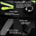 3 Pocket Running Belt, Waterproof Fanny Pack for Women Men, Workout Running Waist Pack Bag with Foldable Water Bottle Holder, Adjustable Running Pouch Phone Holder Accessories - Image 7