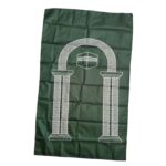 Club Bollywood®Muslim Prayer Rug Prayer Mat Worship Rugs Prayer Blanket for Kids Men Green|Home & Garden | Blankets & Throws|1 Piece Muslim Prayer Rug - Image 9