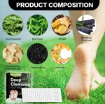 Deep Cleansing Foot Pads for Detox & Relaxation | Natural Ginger & Bamboo Vinegar Patches for Toxin Removal, Pain Relief, Better Sleep & Circulation for Men & Women | (PACK of 1 (10 Pads)) - Image 5