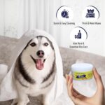 Wet Wipes for Dogs with Essentials Oils & Aloe Vera | 30 Wipes | Hygiene Cleaning Essentials - Image 3