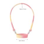 Water Bottle Carrier Water Bottle Handle for Outdoor Sports Traveling Biking Pink and Yellow | Sports Equipment | Outdoor Sports Gear | Exercise Gear - Image 3