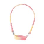 Water Bottle Carrier Water Bottle Handle for Outdoor Sports Traveling Biking Pink and Yellow | Sports Equipment | Outdoor Sports Gear | Exercise Gear - Image 4