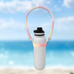 Water Bottle Carrier Water Bottle Handle for Outdoor Sports Traveling Biking Pink and Yellow | Sports Equipment | Outdoor Sports Gear | Exercise Gear - Image 10