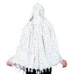 Kevim Women’s Cotton Bandhani Print Sun Protection Scarf & Hijab – Breathable Full Face Cover Stole, Summer Dust Mask Head Wrap with Tassels, Lightweight UV Protection - Image 4