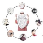 Kevim Women’s Cotton Bandhani Print Sun Protection Scarf & Hijab – Breathable Full Face Cover Stole, Summer Dust Mask Head Wrap with Tassels, Lightweight UV Protection - Image 7