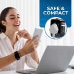 Orei Universal Charger Adapter with Type C - 3 in 1 International Travel Adapter - Universal Travel Adapter All in one with 1 USB-A, 1 USB-C (2.4A Each) and Universal Output Socket - 10 Year Warranty - Image 8