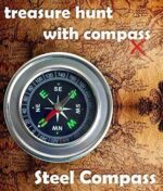 ART RANGER Stainless Steel Directional Pocket Magnetic Compass/Magnetic Compass Direction - Image 3